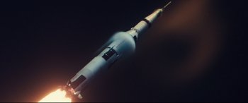 Movie still from “First Man” (2018), directed by Damien Chazelle – Extreme Wide shot, Overhead angle