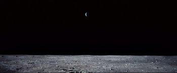 Movie still from “First Man” (2018), directed by Damien Chazelle – Extreme Wide shot, High angle