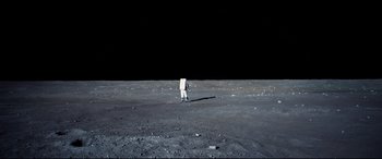 Movie still from “First Man” (2018), directed by Damien Chazelle – Extreme Wide shot, High angle