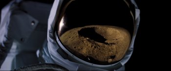 Movie still from “First Man” (2018), directed by Damien Chazelle – Extreme Close Up shot, Overhead angle