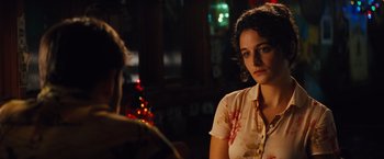 Movie still from “Gifted” (2017), directed by Marc Webb – Close Up shot, Over the shoulder angle