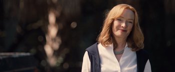Movie still from “Gifted” (2017), directed by Marc Webb – A person wearing a white shirt; Close Up shot, Over the shoulder angle