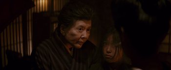 Movie still from “Memoirs of a Geisha” (2005), directed by Rob Marshall – Close Up shot, Over the shoulder angle