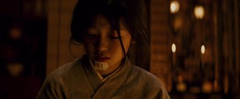 Movie still from “Memoirs of a Geisha” (2005), directed by Rob Marshall – Close Up shot, High angle