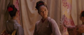 Movie still from “Memoirs of a Geisha” (2005), directed by Rob Marshall – Close Up shot, Low angle