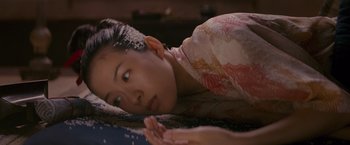 Movie still from “Memoirs of a Geisha” (2005), directed by Rob Marshall – Close Up shot, High angle