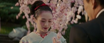 Movie still from “Memoirs of a Geisha” (2005), directed by Rob Marshall – Close Up shot, Low angle