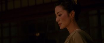 Movie still from “Memoirs of a Geisha” (2005), directed by Rob Marshall – Close Up shot, Low angle