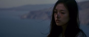 Movie still from “Memoirs of a Geisha” (2005), directed by Rob Marshall – Close Up shot, Over the shoulder angle
