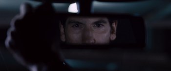 Movie still from “The Accountant” (2016), directed by Gavin O'Connor – Extreme Close Up shot, Over the shoulder angle