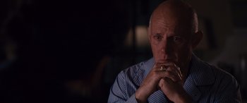 Movie still from “The Accountant” (2016), directed by Gavin O'Connor – Close Up shot, Over the shoulder angle