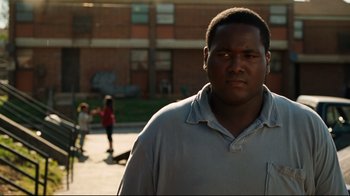 Movie still from “The Blind Side” (2009), directed by John Lee Hancock – Close Up shot, Low angle