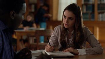 Movie still from “The Blind Side” (2009), directed by John Lee Hancock – Close Up shot, Over the shoulder angle