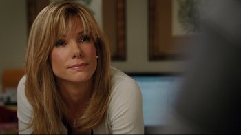 Movie still from “The Blind Side” (2009), directed by John Lee Hancock – Close Up shot, Over the shoulder angle