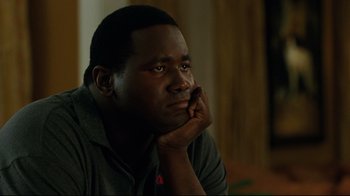 Movie still from “The Blind Side” (2009), directed by John Lee Hancock – Close Up shot, Over the shoulder angle