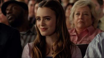 Movie still from “The Blind Side” (2009), directed by John Lee Hancock – Close Up shot, Over the shoulder angle