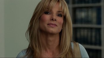 Movie still from “The Blind Side” (2009), directed by John Lee Hancock – Close Up shot, Over the shoulder angle