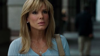 Movie still from “The Blind Side” (2009), directed by John Lee Hancock – Close Up shot, Over the shoulder angle