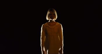 Movie still from “The Double” (2013), directed by Richard Ayoade – Medium shot, Low angle