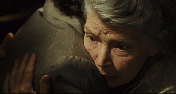 Movie still from “The Double” (2013), directed by Richard Ayoade – Close Up shot, Over the shoulder angle