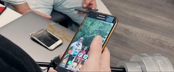 Movie still from “752 Is Not a Number” (2022), directed by Babak Payami – Extreme Close Up shot, High angle