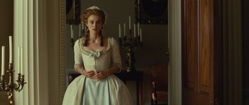 Movie still from “The Duchess” (2008), directed by Saul Dibb – Medium shot, Over the shoulder angle
