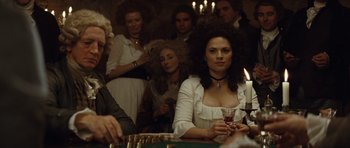 Movie still from “The Duchess” (2008), directed by Saul Dibb – Medium shot, Over the shoulder angle