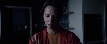 Movie still from “A Banquet” (2021), directed by Ruth Paxton – Close Up shot, Low angle