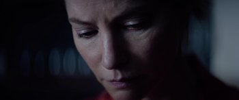 Movie still from “A Banquet” (2021), directed by Ruth Paxton – Extreme Close Up shot, Low angle