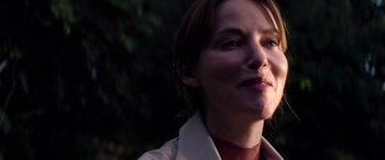 Movie still from “A Banquet” (2021), directed by Ruth Paxton – Close Up shot, Over the shoulder angle