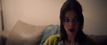 Movie still from “A Banquet” (2021), directed by Ruth Paxton – Close Up shot, Over the shoulder angle