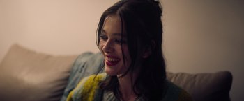 Movie still from “A Banquet” (2021), directed by Ruth Paxton – Close Up shot, Over the shoulder angle