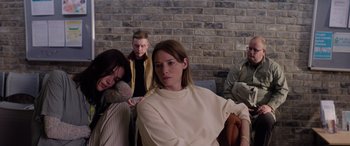 Movie still from “A Banquet” (2021), directed by Ruth Paxton – Medium shot, Over the shoulder angle