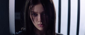 Movie still from “A Banquet” (2021), directed by Ruth Paxton – Close Up shot, Low angle