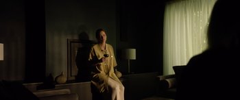 Movie still from “A Banquet” (2021), directed by Ruth Paxton – Medium shot, Low angle
