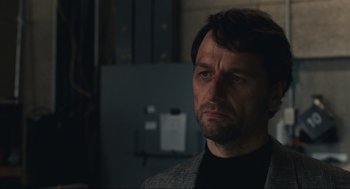 Movie still from “A Beautiful Day in the Neighborhood” (2019), directed by Marielle Heller – A person wearing a jacket; Close Up shot, Low angle