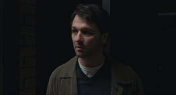 Movie still from “A Beautiful Day in the Neighborhood” (2019), directed by Marielle Heller – A person wearing a jacket; Close Up shot, Low angle