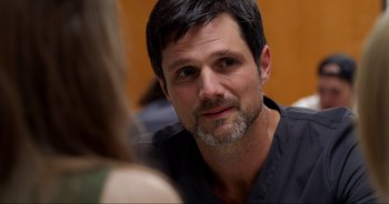 Movie still from “A Cowgirl's Song” (2022), directed by Timothy Armstrong – Close Up shot, Over the shoulder angle