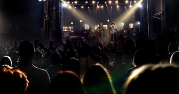 Movie still from “A Cowgirl's Song” (2022), directed by Timothy Armstrong – Extreme Wide shot, Over the shoulder angle