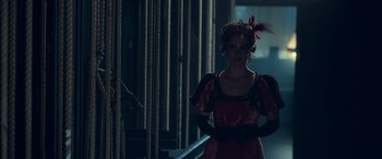 Movie still from “Against the Ice” (2022), directed by Peter Flinth – Medium shot, Over the shoulder angle