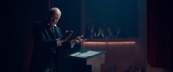 Movie still from “Against the Ice” (2022), directed by Peter Flinth – Medium shot, Over the shoulder angle