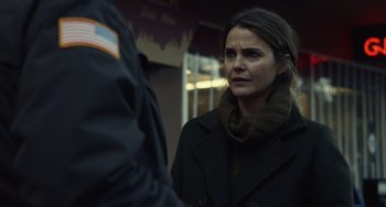 Movie still from “Antlers” (2021), directed by Scott Cooper – Close Up shot, Over the shoulder angle