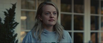 Movie still from “The Invisible Man” (2020), directed by Leigh Whannell – Close Up shot, Over the shoulder angle