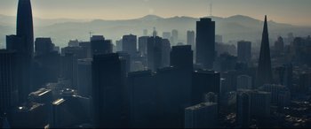 Movie still from “The Invisible Man” (2020), directed by Leigh Whannell – Extreme Wide shot, High angle