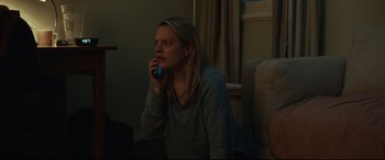 Movie still from “The Invisible Man” (2020), directed by Leigh Whannell – Medium shot, High angle