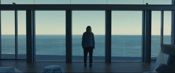 Movie still from “The Invisible Man” (2020), directed by Leigh Whannell – Wide shot, Low angle