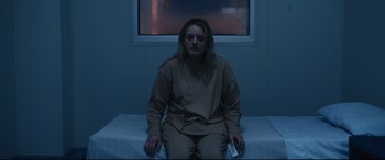 Movie still from “The Invisible Man” (2020), directed by Leigh Whannell – Medium shot, High angle