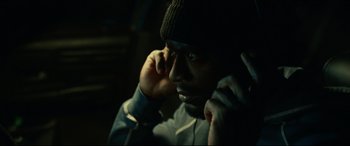 Movie still from “The Invisible Man” (2020), directed by Leigh Whannell – Close Up shot, Over the shoulder angle