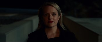 Movie still from “The Invisible Man” (2020), directed by Leigh Whannell – Close Up shot, Low angle