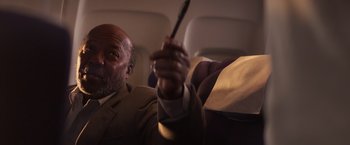 Movie still from “Born a Champion” (2021), directed by Alex Ranarivelo – Close Up shot, Low angle